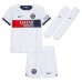 Camisa de Futebol Paris Saint-Germain Marquinhos #5 Equipamento Secundário Infantil 2023-24 Manga Curta (+ Calças curtas)